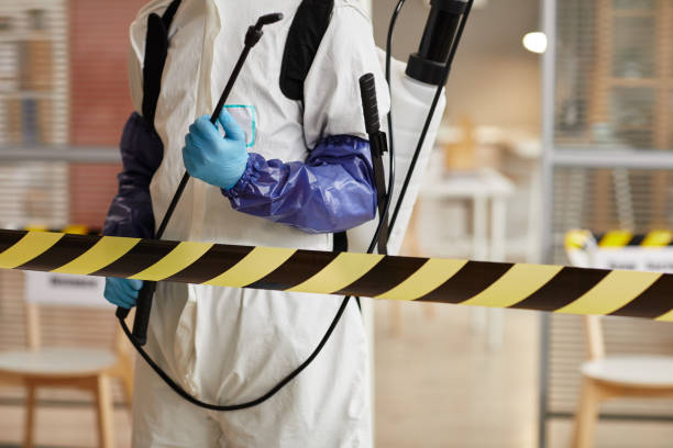 Professional Sewage Cleanup technician working in Tallassee, TN